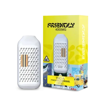 4000 MG Disposable Vape Pineapple Diesel - Friendly Hemp
