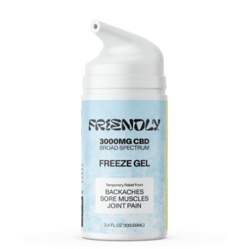 Image of Friendly Hemp's 3000MG CBD Freeze Gel.