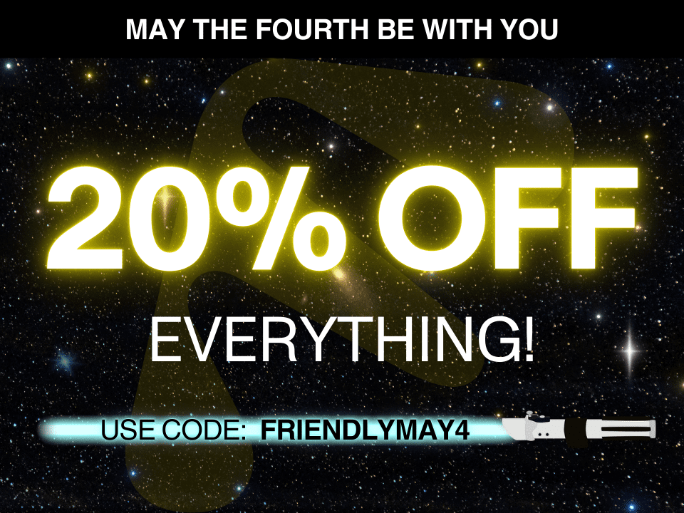 Get 20% off everything in Friendly's store!