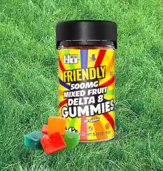 Why Choose Friendly 500MG Delta 8 Gummies?