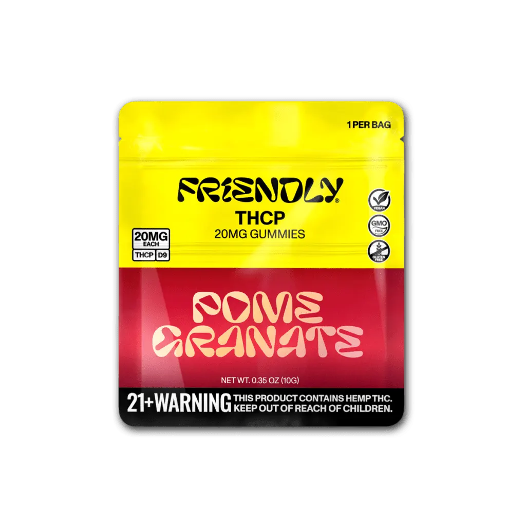 THCP pomegranate gummies
