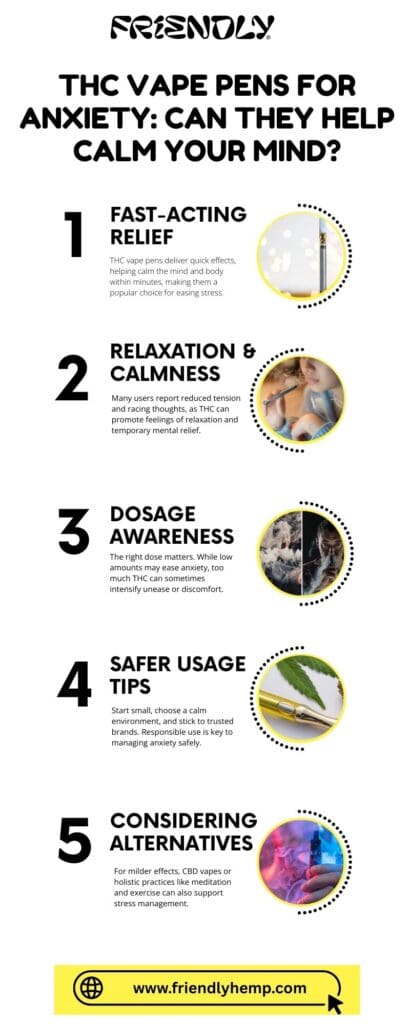 THC Vape Pens for Anxiety