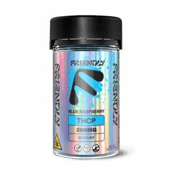 200MG THCP Jar - 10, 20MG gummies - Blue Raspberry