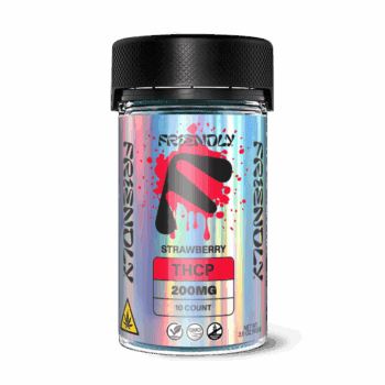 200MG THCP Jar - 10, 20MG gummies - Strawberry