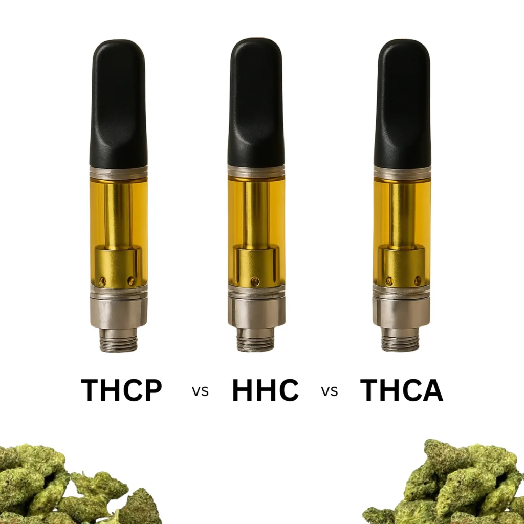 THCP vs. HHC vs. THCA