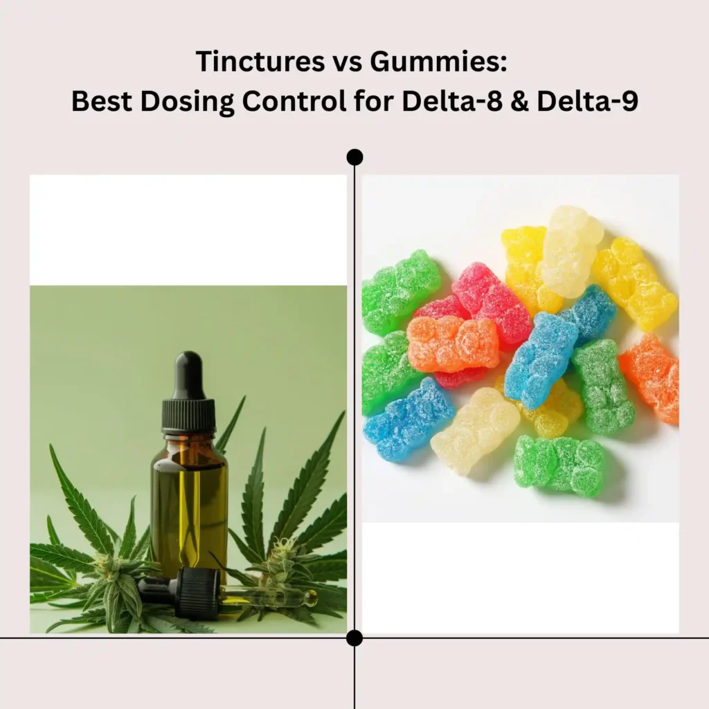 Delta-8 and Delta-9 dosing control