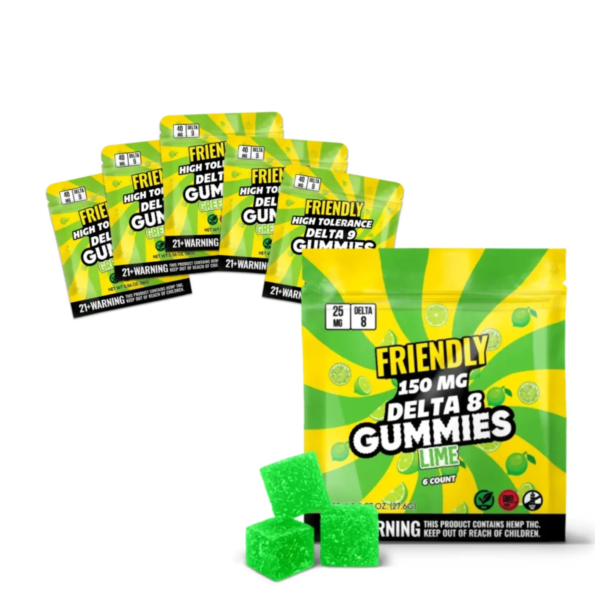 Delta 8 and Delta 9 Gummies