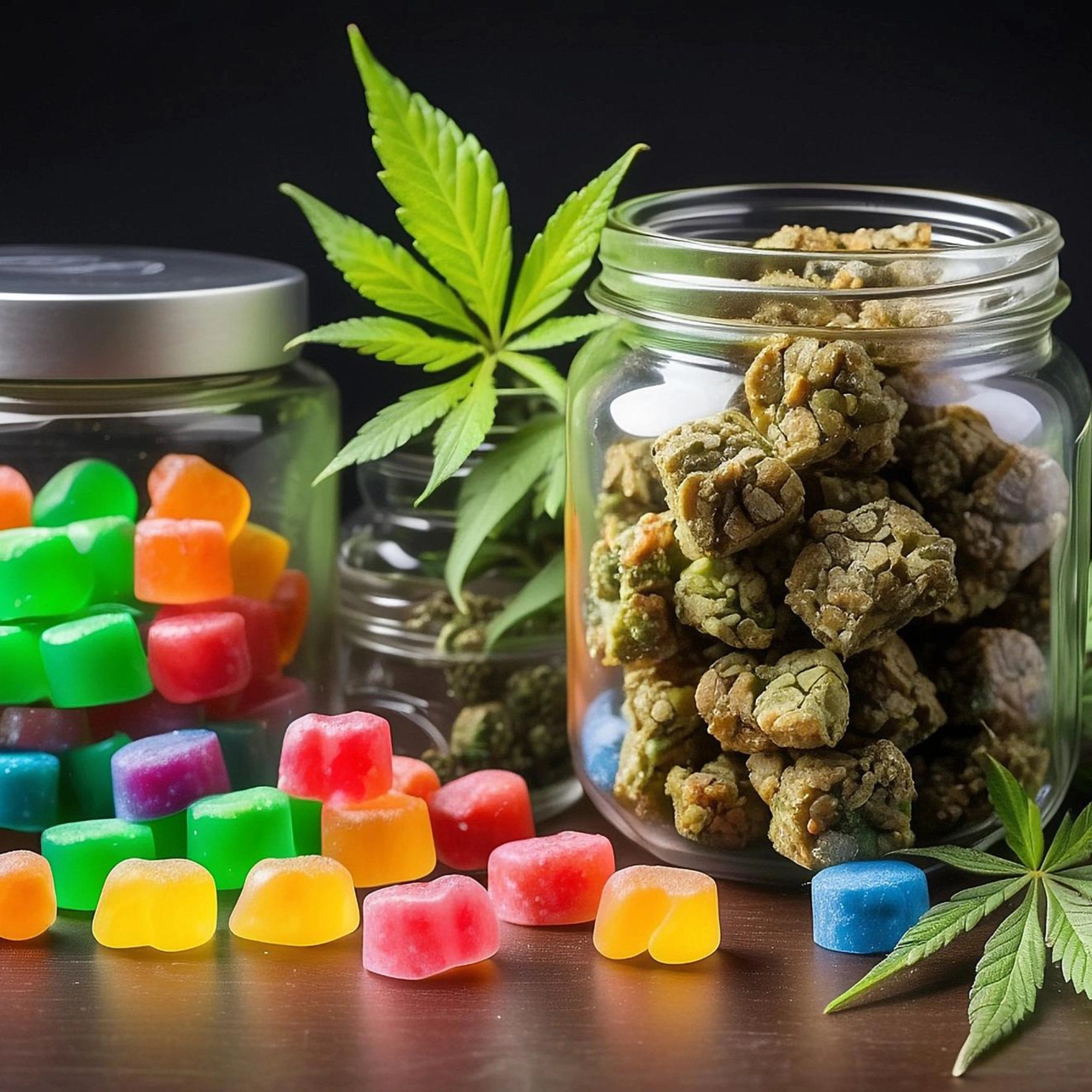 THCA Flower vs. THCA Gummies