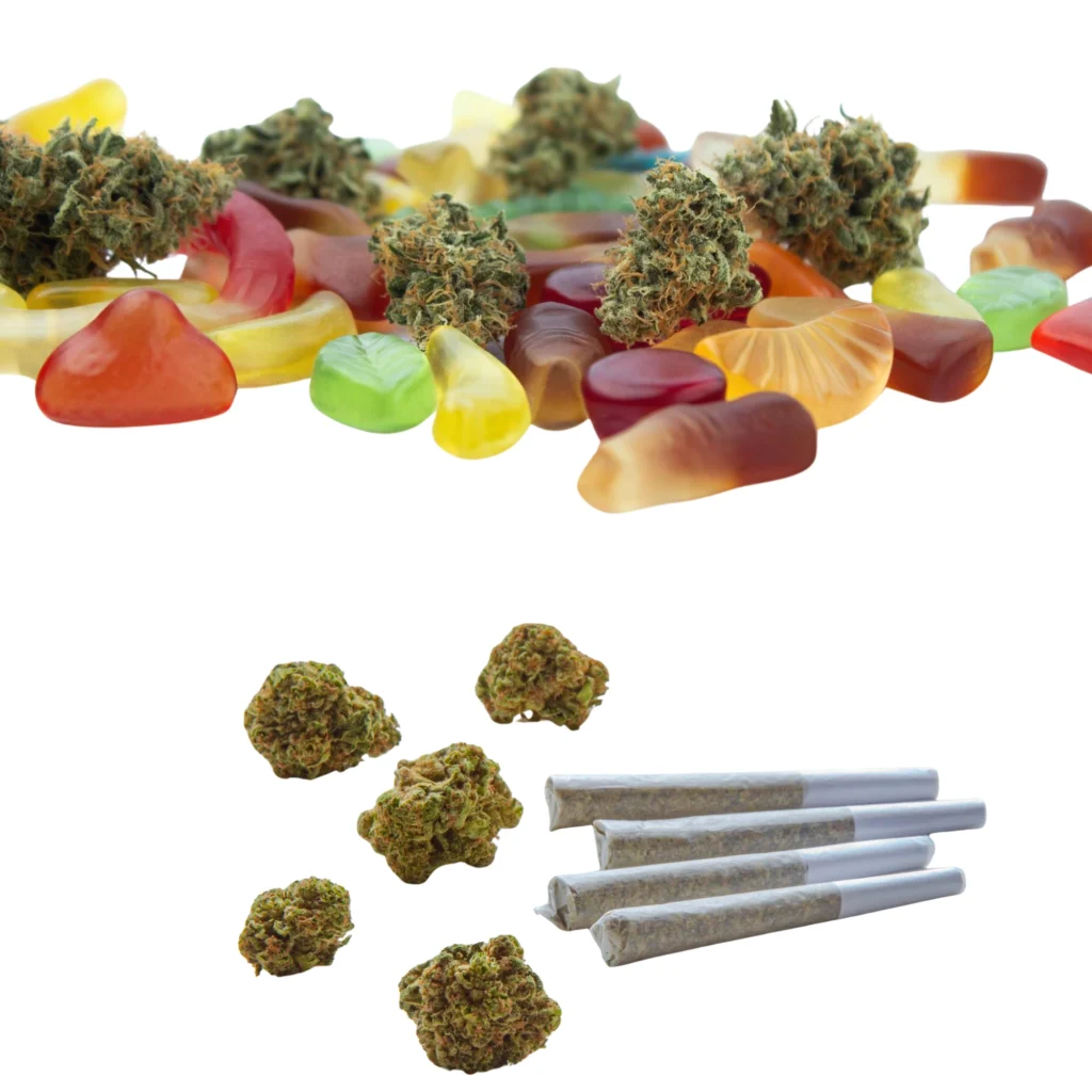 THCA Flower vs. THCA Gummies