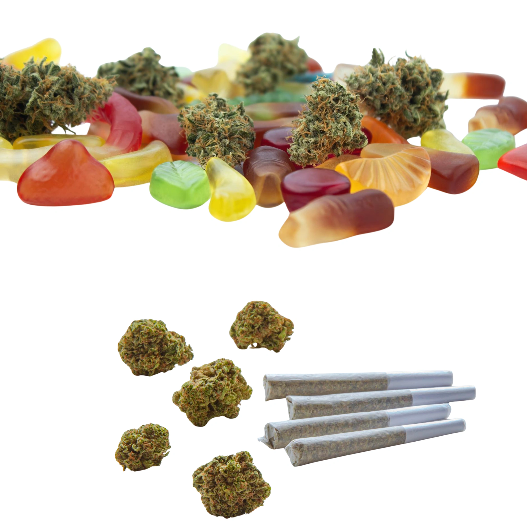 THCA Flower vs. THCA Gummies